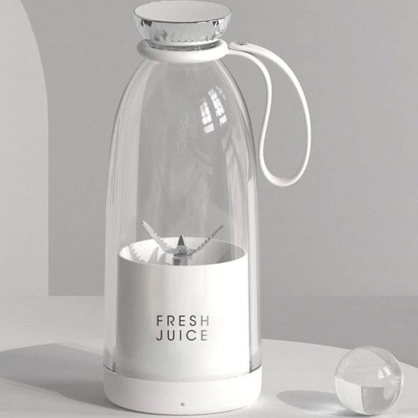 شیکر فِرِش جوس اورجینال  Fresh Juice | میکسر شارژی قابل حمل 0.35 لیتر با تیغه ۴وجهی - Image 3