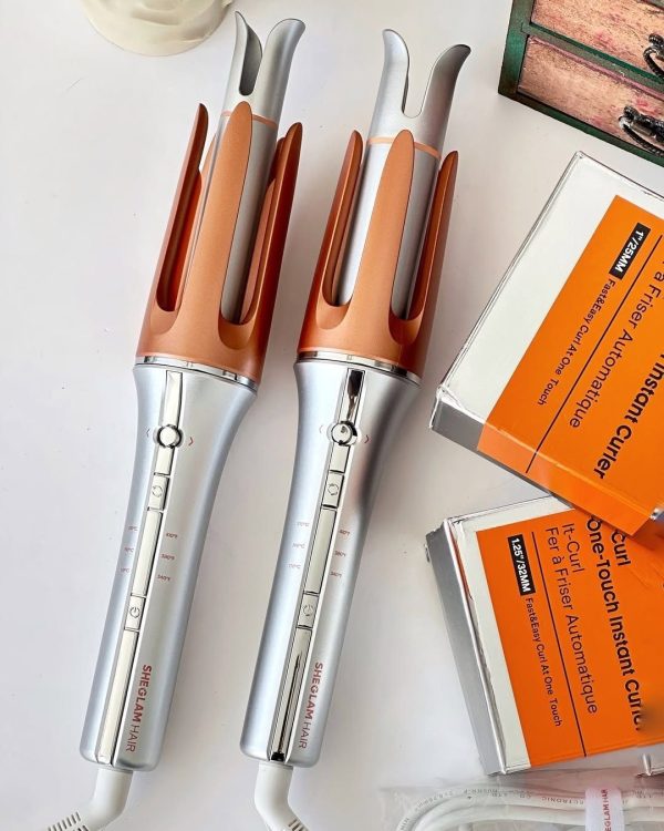 فر موی شیگلم اورجینال سایز ۲۵ | دستگاه فر کننده مو با گرم‌شدن سریع و چرخش دوطرفه - Image 4