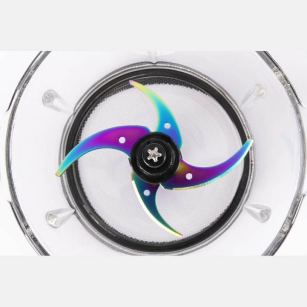 خردکن ویکتور مدل VK-1004CH اورجینال | خردکن پیرکس ۲ لیتری با موتور ۸۰۰ وات و تیغه نانو تیتانیوم - Image 3