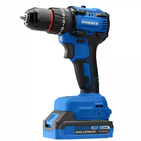دریل پیچ گوشتی شارژی 20 ولت براشلس ویوارکس مدل VR2010-IBL (12 ماه گارانتی) - Image 5